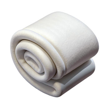 wonderful abstract White Towel Folded Isolated Element with Soft Shadow exclusive png