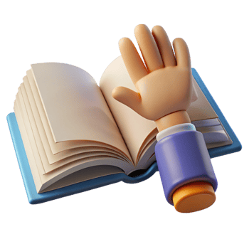 beautiful classic 3D Cartoon Book Illustration exclusive png