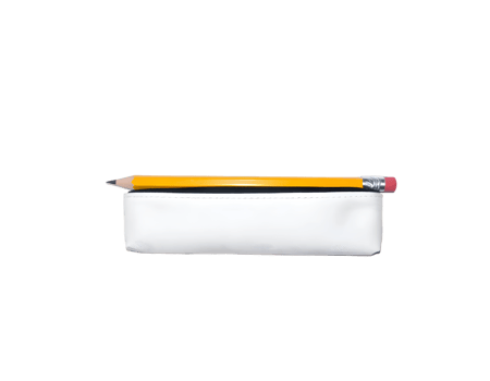 Pencil case with eraser isolated on transparent background png
