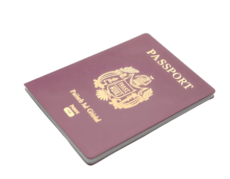 Polish Passport Isolated On Transparent Background png