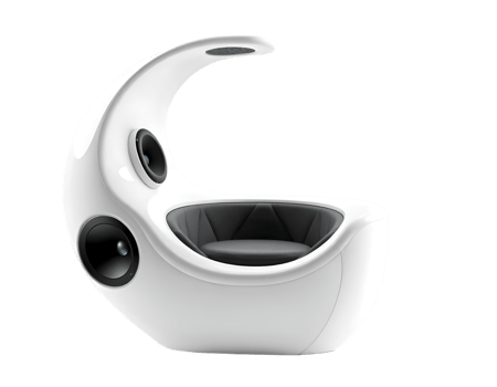 Realistic 3d Detailed White Air Seat Isolated png