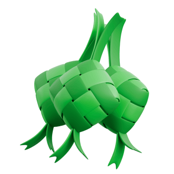 Ramadan Ketupat 3D Ramadan Icon png