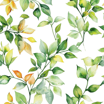 Elegant watercolor leaves in soft greens and yellows on transparent evoke natures tranquility, Coriander leaves isolated on transparent background png