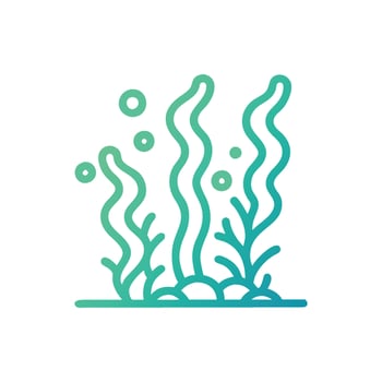 Vibrant Algae Design for Aquatic Themes vector