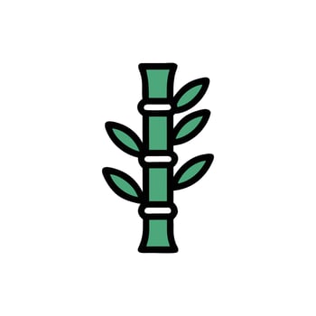 Stylish Bamboo for Tropical Themes vector