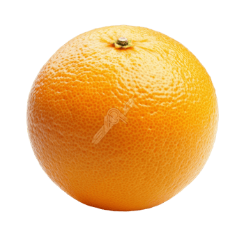 Fresh, vibrant orange fruit isolated on transparent background, emphasizing its rich color and texture for culinary use, Orange fruit isolated png
