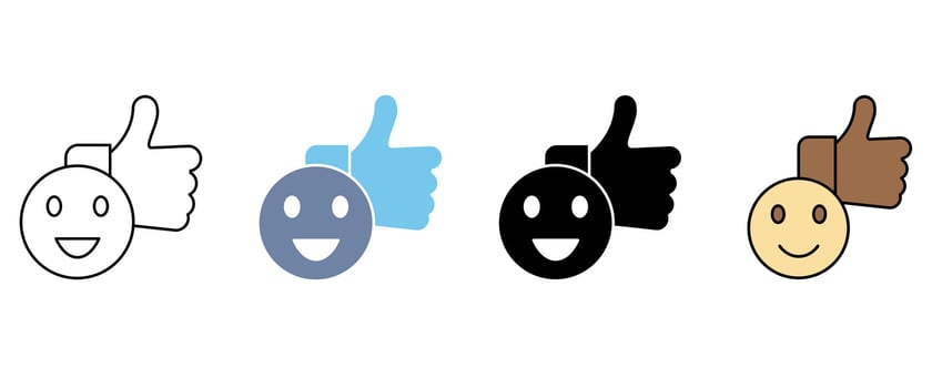 satisfied concept line icon. Simple element illustration. satisfied concept outline symbol design. vector