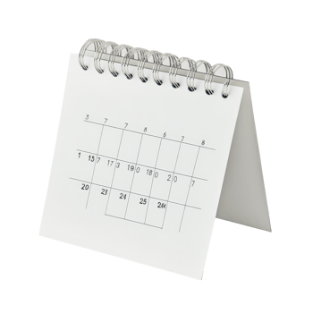 Table calendar for September displayed against a clean transparent background showcasing days and dates clearly and simply, table calendar 2025 september isolated on transparent background png