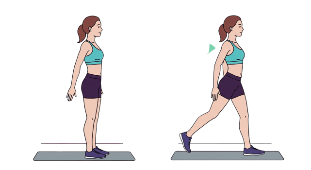 A woman is doing a squat exercise png