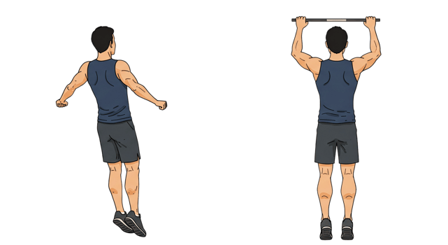 Two men doing pull ups on a bar png