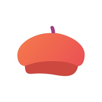 Unique Beret for Creative Designs vector