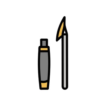 Chic Eyeliner Design for Flawless Makeup vector