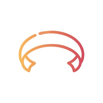 Elegant Headband Concept for Fashion Lovers vector