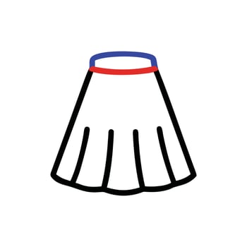 Unique Petticoat for Creative Designs vector