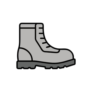 Elegant Work Boots Concept for Fashion Lovers vector