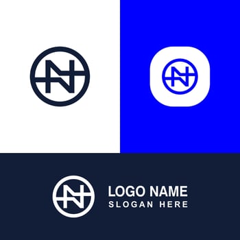 N logo stock, Illustrations and Vectors. vector