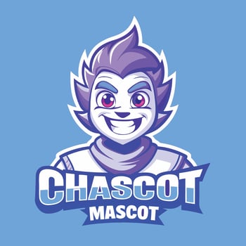 Character Mascot Logo Design in Encapsulated PostScript Format EPS with Resolution of 10 vector