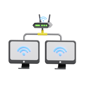 Networking Devices with WiFi Connection png