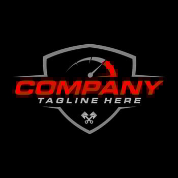 Safety road logo design vector