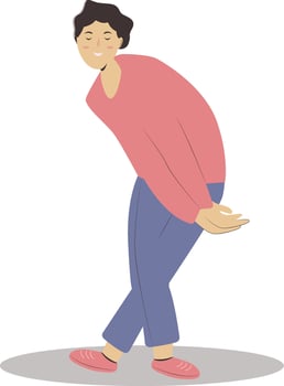 Street Dancer Male Character vector