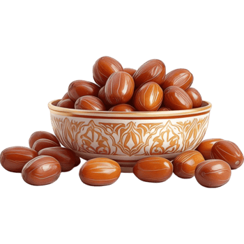 Dates in Decorative Bowl png
