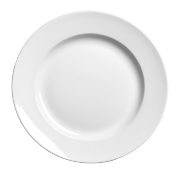 Simple transparent plate displayed on a transparent background showcasing its minimalist design and elegant shape, transparent plate isolated on transparent background png