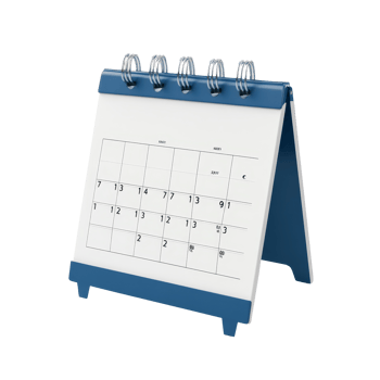 Table calendar for August displayed on a clean transparent background showing days and dates clearly and concisely, table calendar 2024 august isolated on transparent background png
