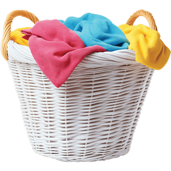 Laundry Basket isolated, A white laundry basket illustration, Laundry clothes image png