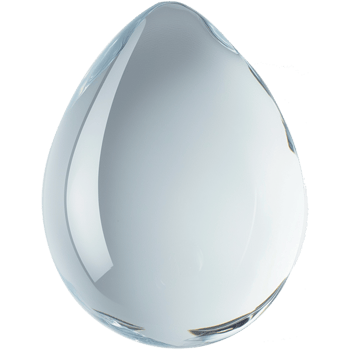 Raindrop Isolated with Natural Fluid Shape png