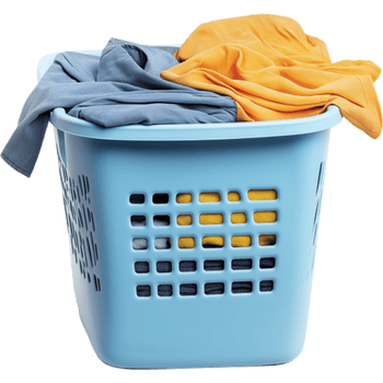 Laundry Basket isolated, Plastic laundry basket illustration, Laundry clothes image png