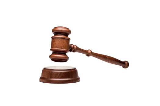High Resolution Auction Gavel Image on Transparent Background png