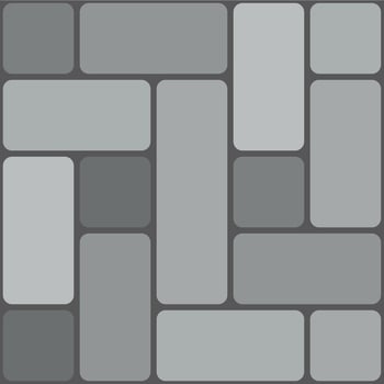 Street tile stone, sidewalk pattern vector