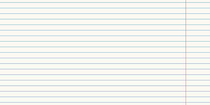 Lined Paper Background vector