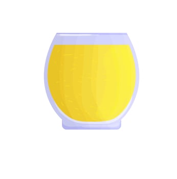orange juice glass vector