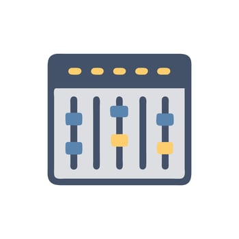 SVG Icon for Sound Mixing vector