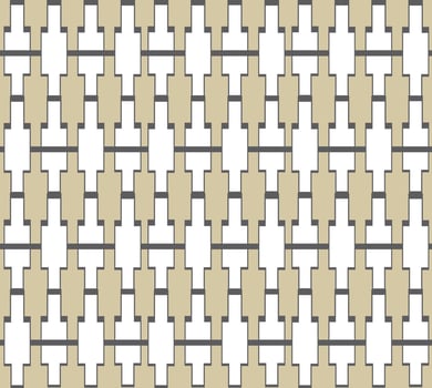 Abstract geometric seamless pattern. Line rectangle ornamental background. Grid ornamental interior texture vector