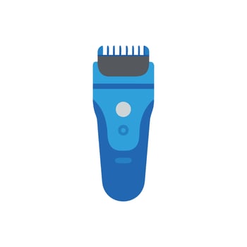 Premium Beard Trimmer Icon for Men vector