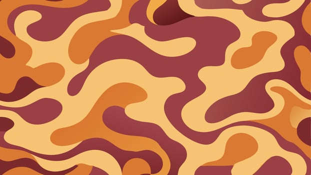 Seamless Abstract Pattern with Fluid Wavy Shapes for Modern and Design Projects vector