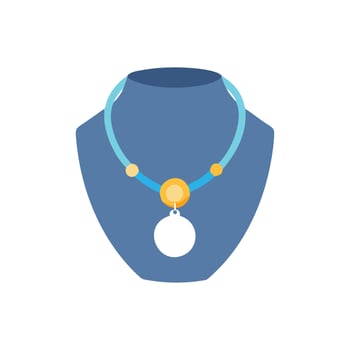 Elegant Necklace Icon for Fashion vector