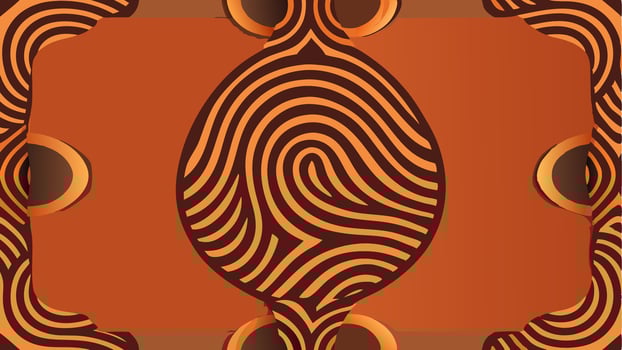 Hand Drawn Line Pattern Resembling a Finger vector