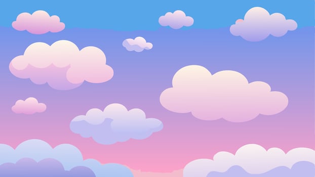 Cloud Inspired Seamless Pattern Design for Modern Interior and Fashion vector