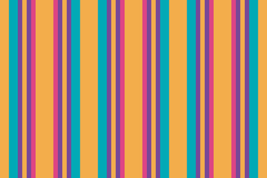 Felection vertical background textile, party pattern texture. Timple lines seamless stripe fabric in amber and violet colors. vector
