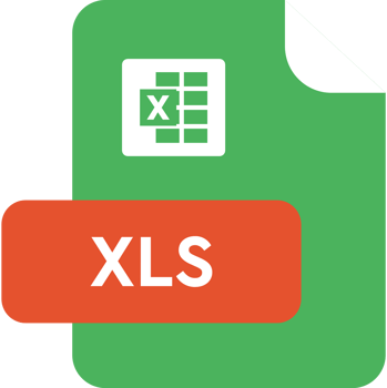 Xls File Extension Icon Christi And Orange Color png