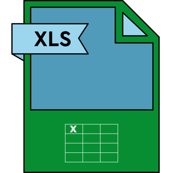 Xls File Format Icon Minimal png