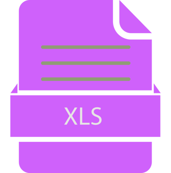 Xls File Icon Black Color And Lines Art png