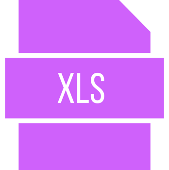 Xls Icon Crisp Corner With Transparent Center Art png