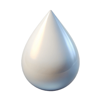 magnificent vintage A single, luminous tear-shaped droplet, emitting a soft, white light, minimalist style 4K png