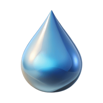 impressive rustic A single, perfect drop of water, magnified and refracting a distorted image of a flower, with soft, natural lighting genuine png