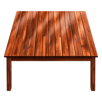 Wooden Table with Smooth Surface and Elegant Design for Interiors png