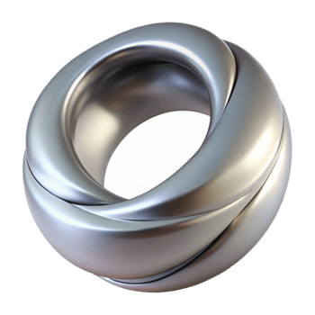 extraordinary abstract A Single Levitating M Bius Strip Made authentic png